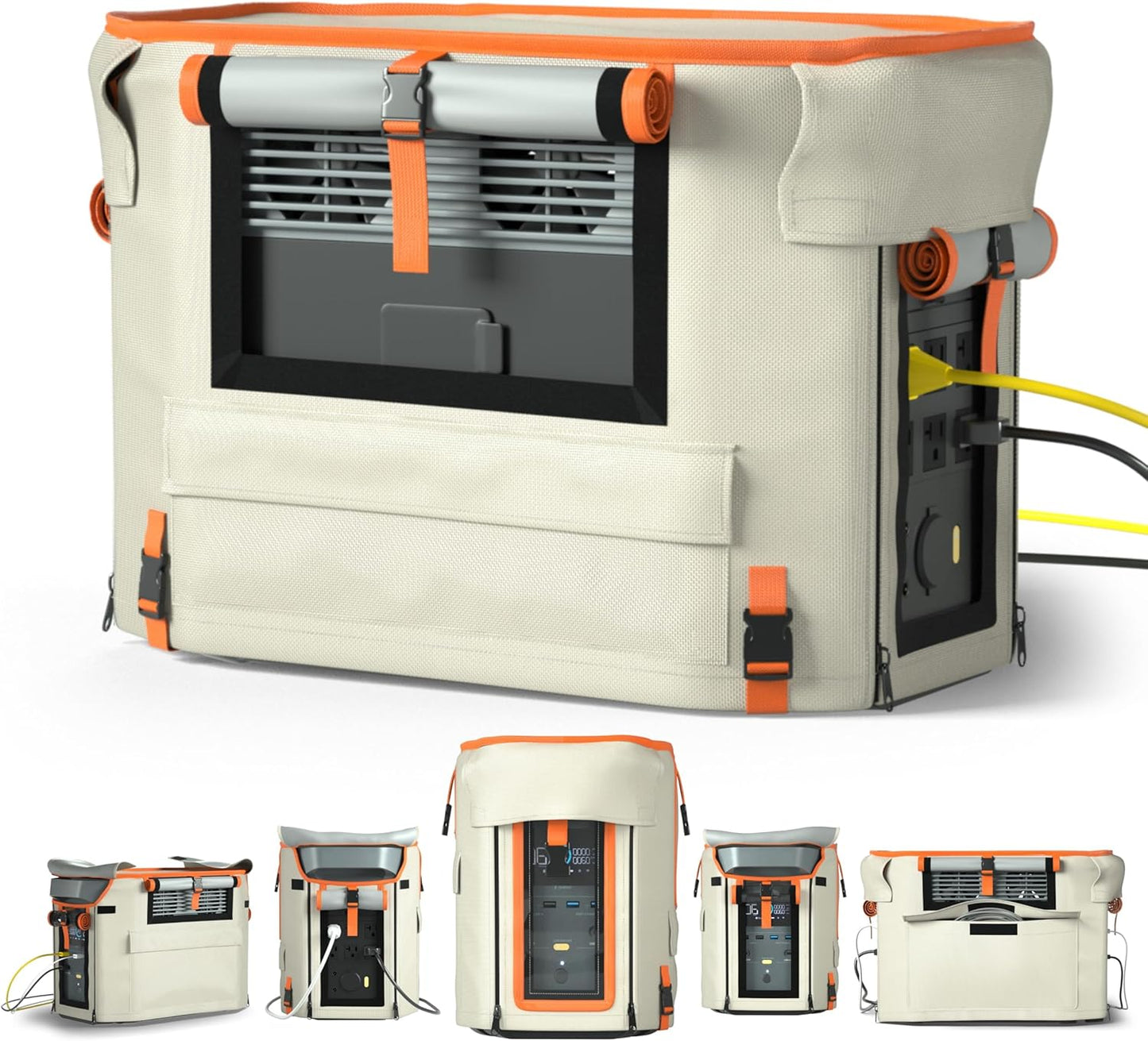 EcoCharge™ Power Station with Solar Panel