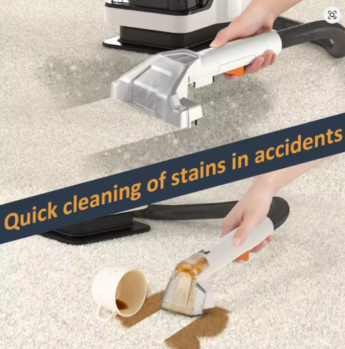 CleanWave™ Bærbar Teppe- og Møbelrenser