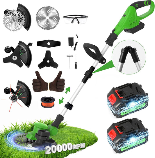 TrimGlide™ Coupe-herbe sans balai réglable