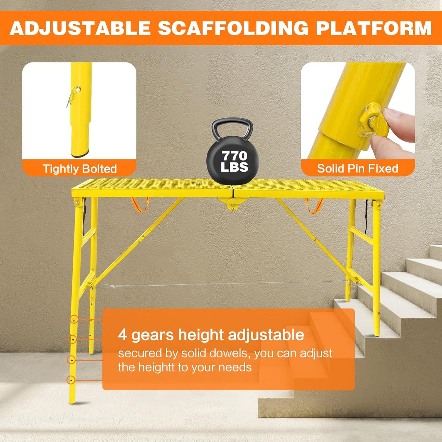EZLift™ Electric scaffolding lift platform